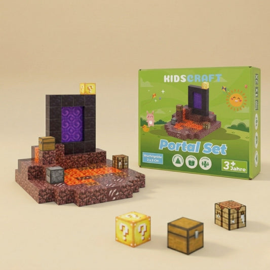 KidsCraft® Portal Set - 128 Bausteine
