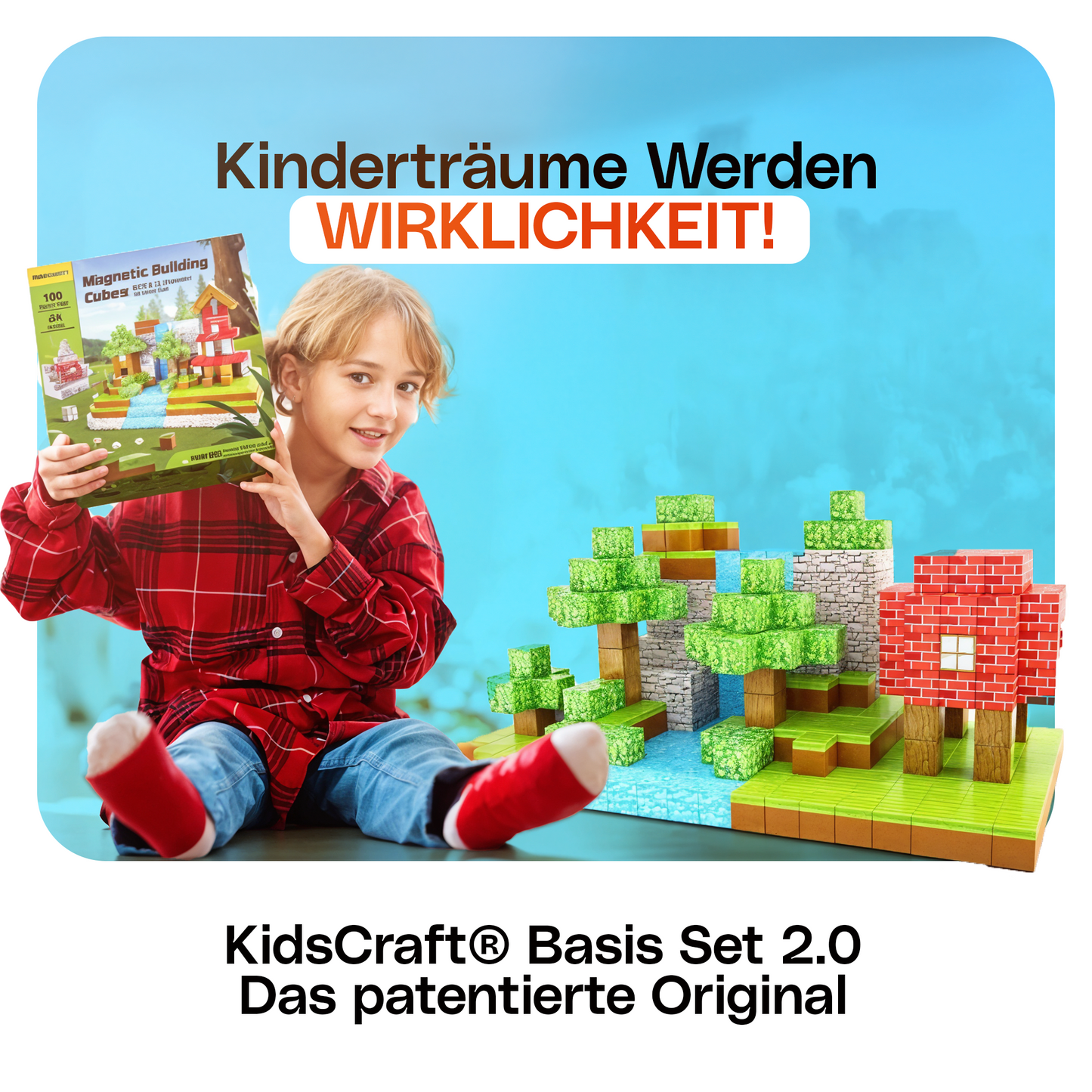 KidsCraft® Insel-Set - 128 Bausteine