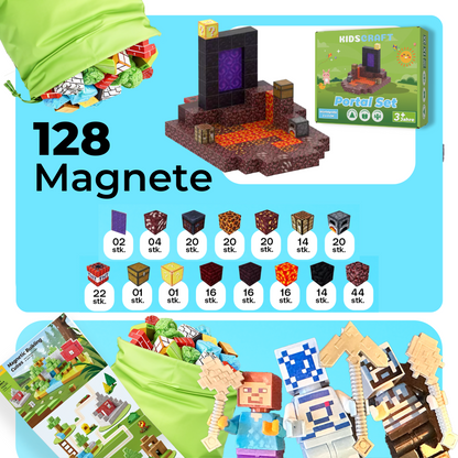 KidsCraft® Portal Set - 128 Bausteine