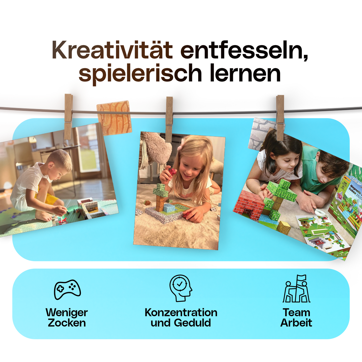 KidsCraft® Portal Set - 128 Bausteine
