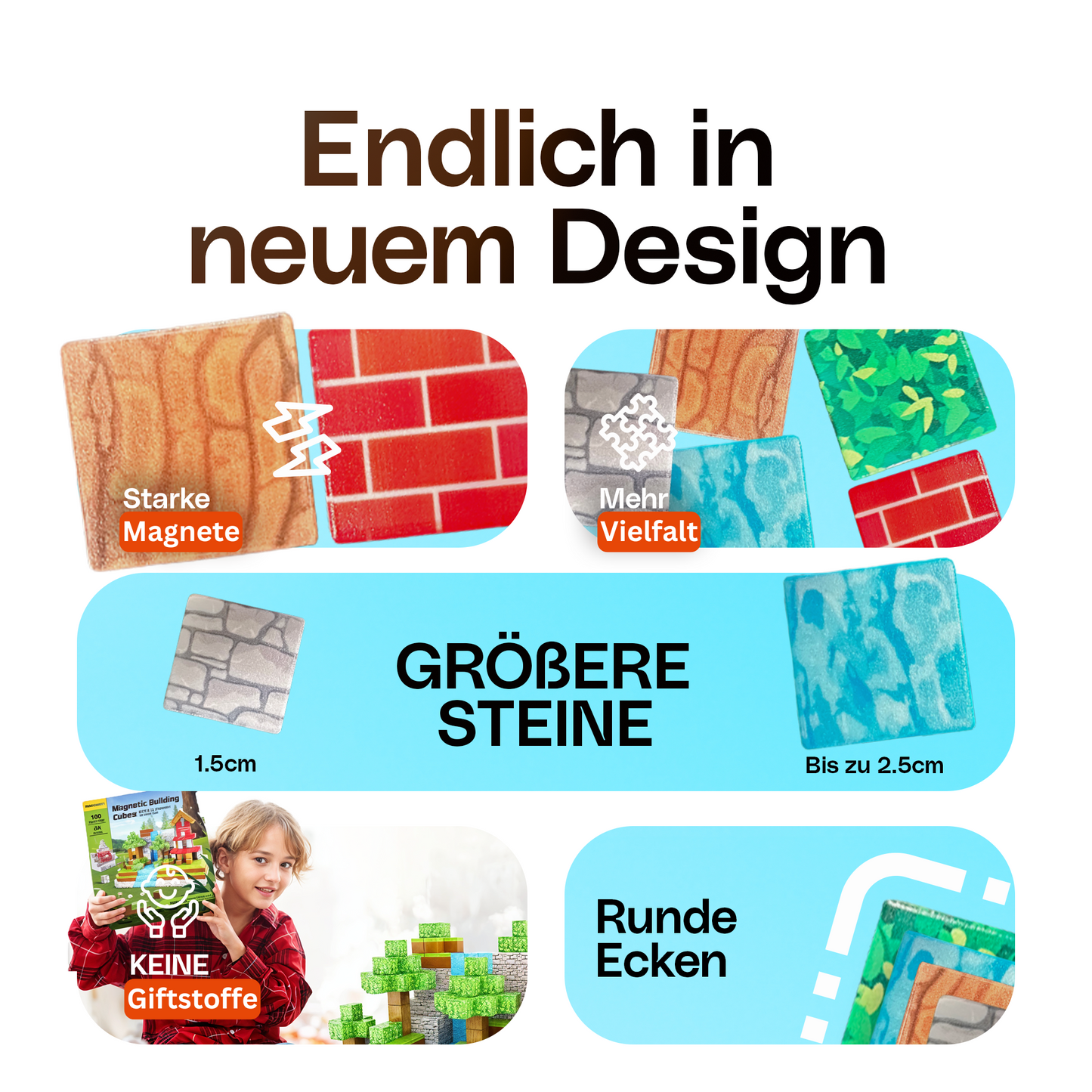 KidsCraft® Minen-Set - 128 Bausteine