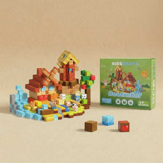 KidsCraft® Bauernhof - 100 & 150 Bausteine