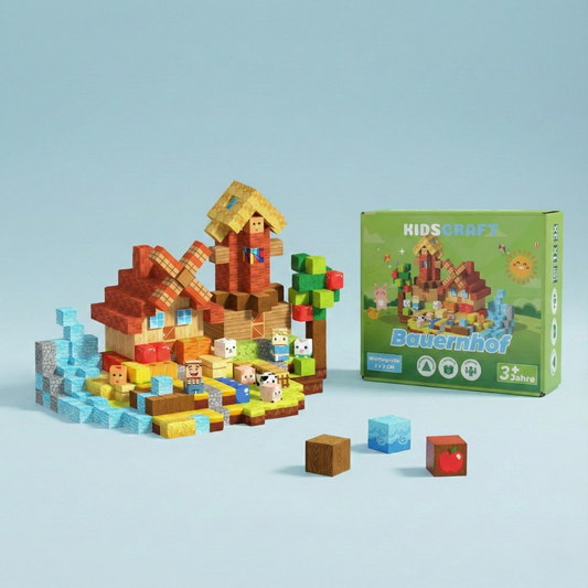 KidsCraft® Bauernhof - 100 & 150 Bausteine