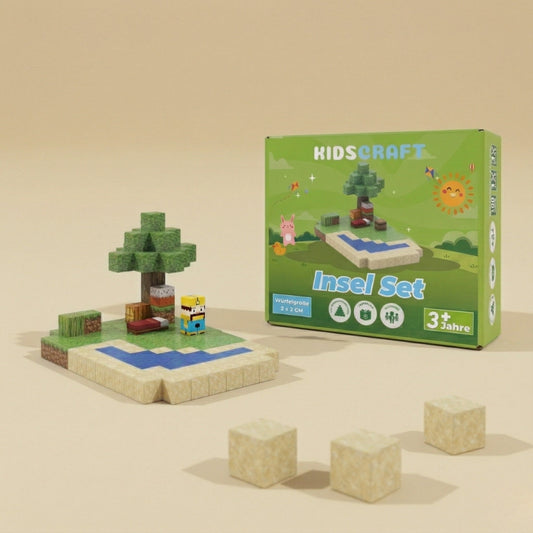 KidsCraft® Insel Set - 128 Bausteine