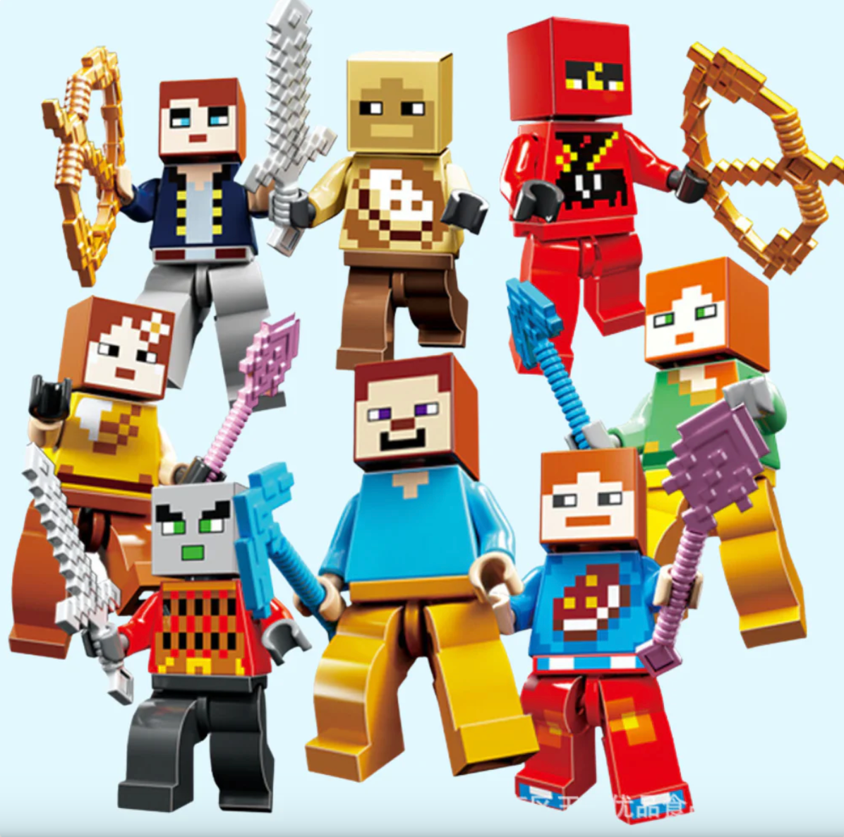 KidsCraft 10 zufällige Figuren