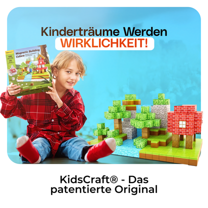 KidsCraft® Das patentierte Original - 128 Bausteine